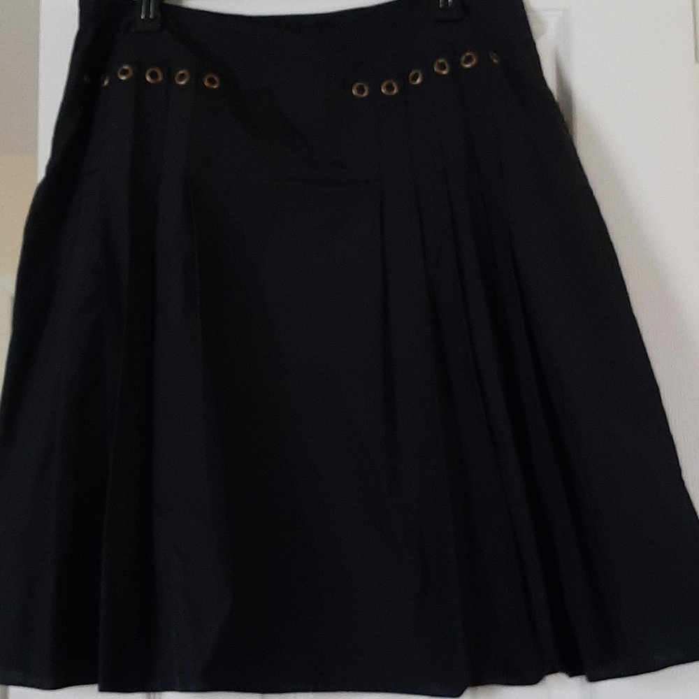 Cynthia Steffe black skirt fully lined size12 nwot